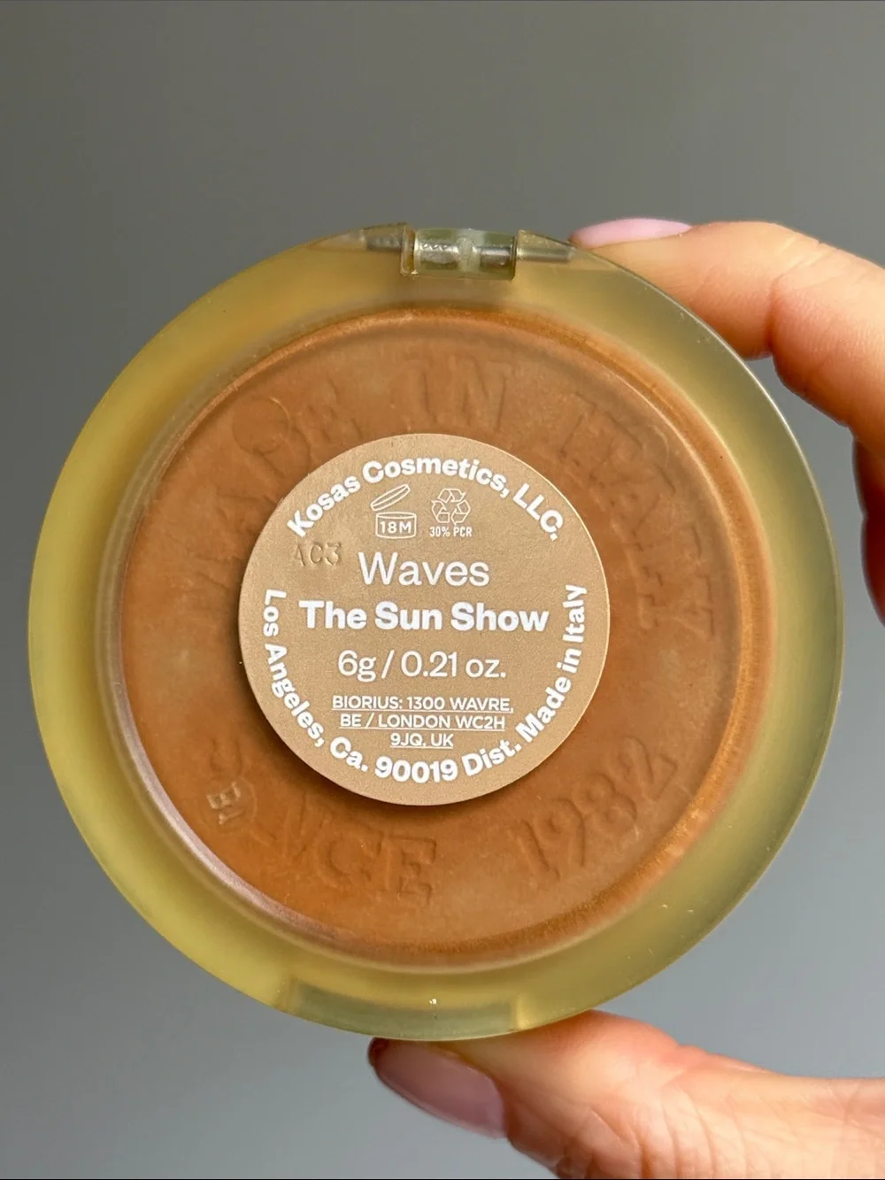 Kosas The Sun Show Bronzer 